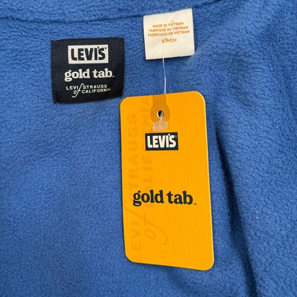 Levi's Gold Tab Fleece Lined Men's Small Jackson Flannel Button-Up Jacket NWT - Picture 12 of 15